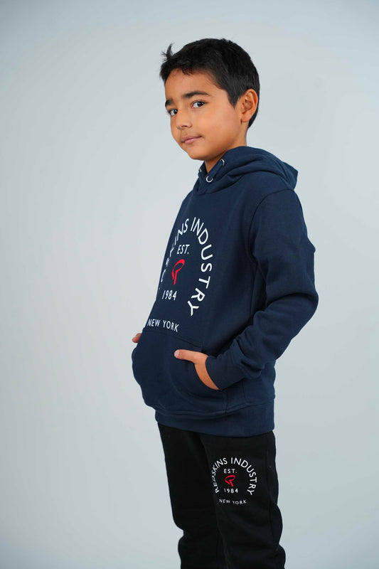 Sweatshirt junior bleu marine