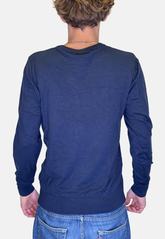 Pull col rond tulsa bleu marine 9SWE2333AD