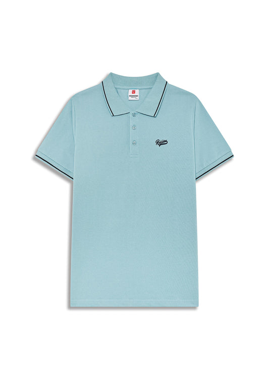 Polo bleu ciel 231040