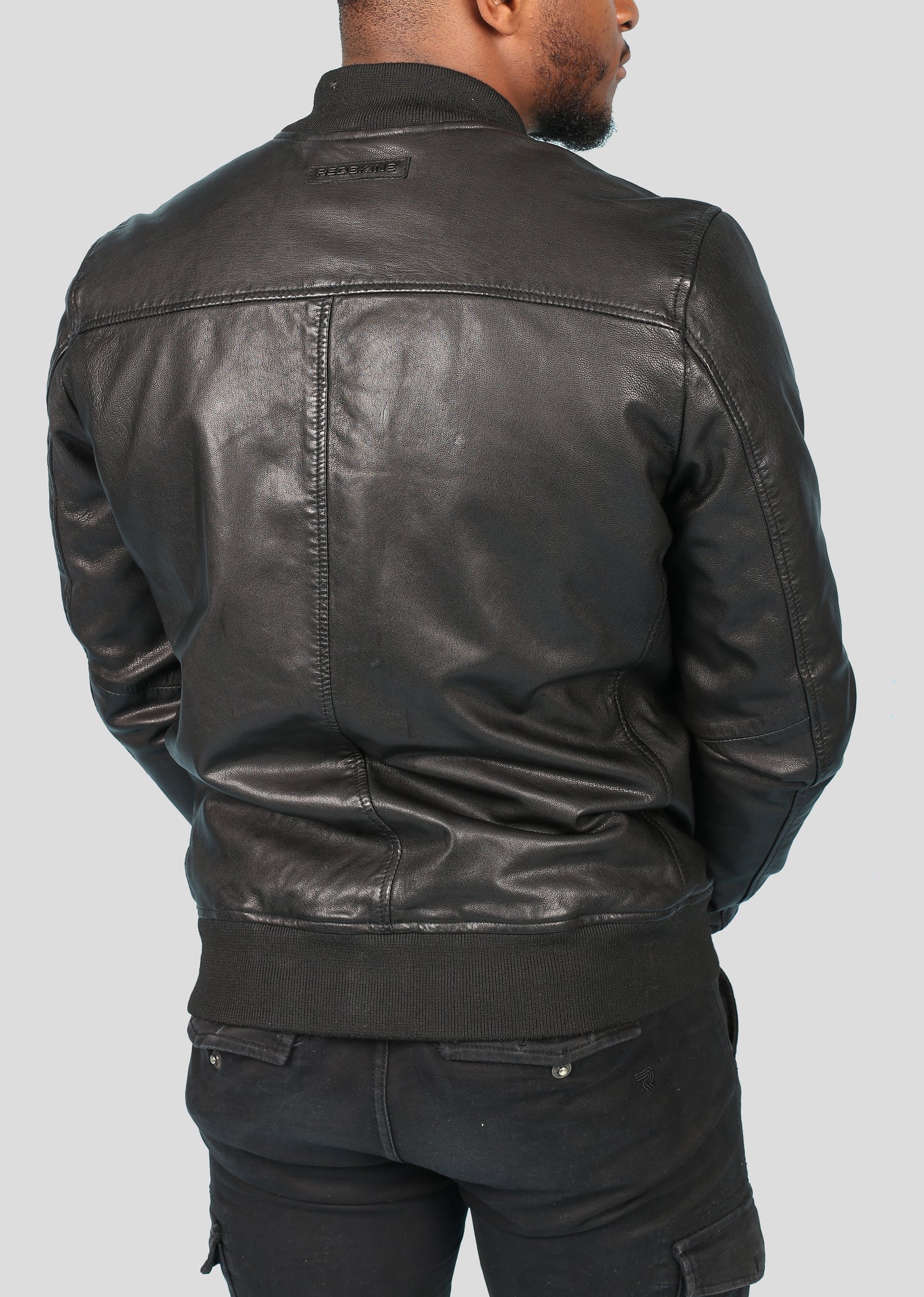 Bombers en cuir MONEY MUSTANG