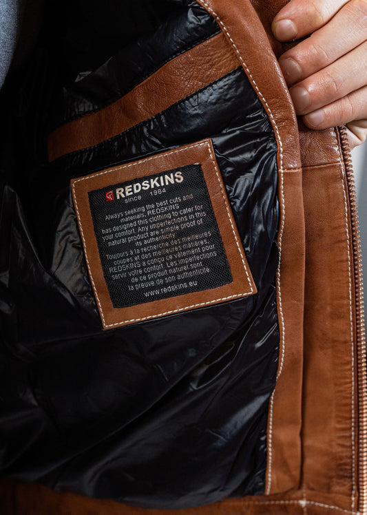Veste en cuir PATROL RETRO
