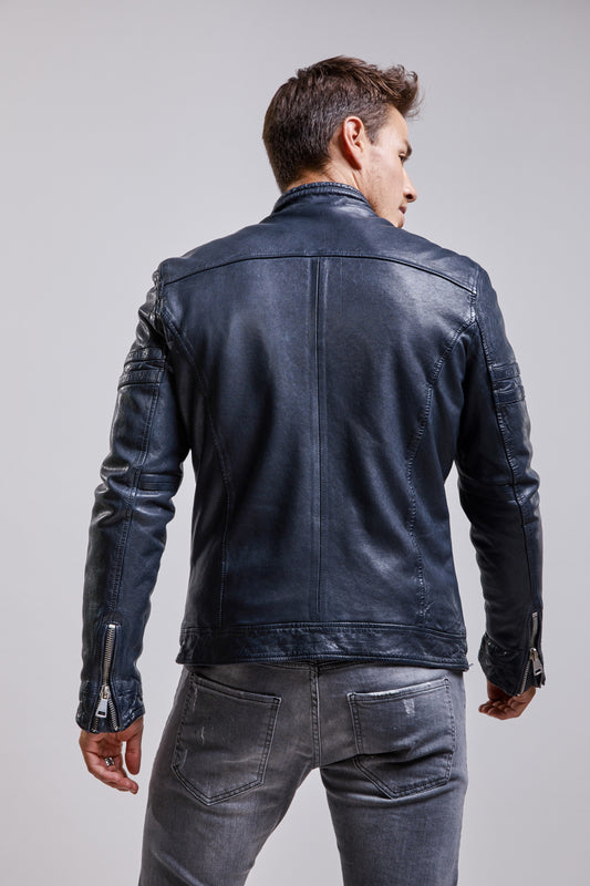 Veste en cuir RICKY VOLGA