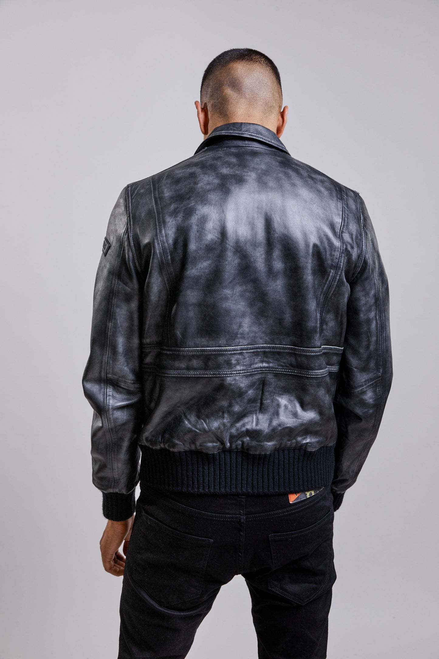 Blouson en cuir RUFF RUBOFF