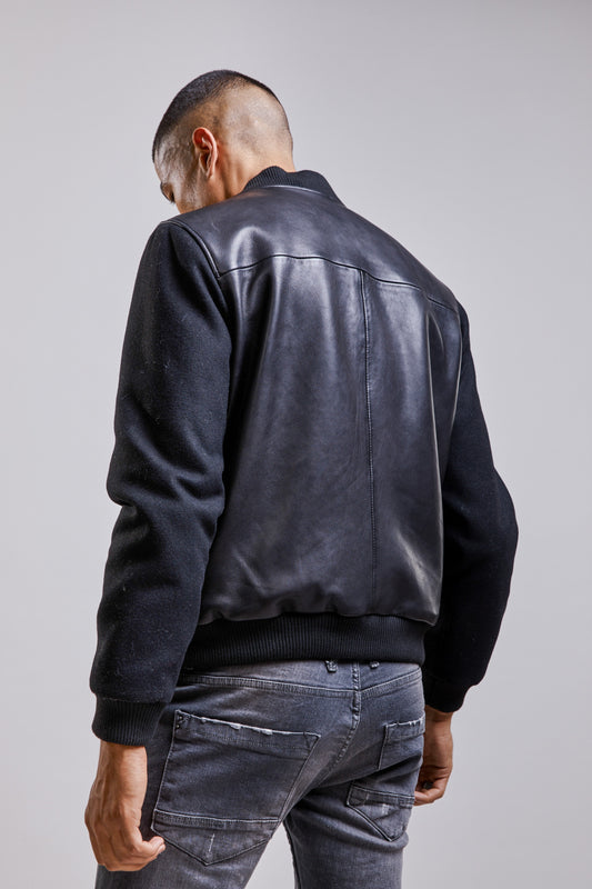 Bombers en cuir SWAG BENTLEY