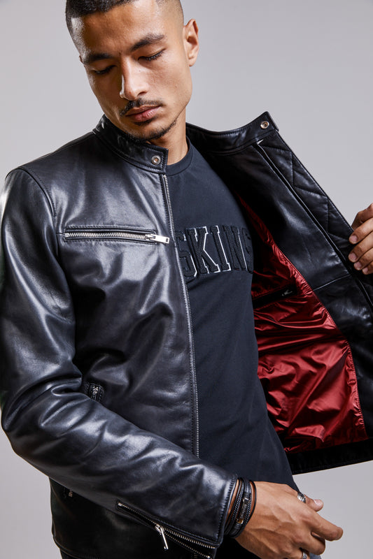 Veste en cuir WAYNE EAGLE