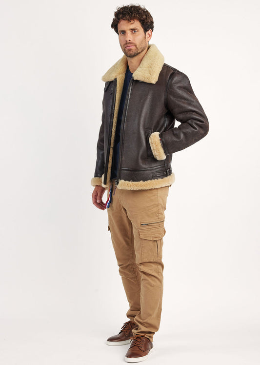 Blouson en cuir MISTRAL QUEENSTOWN