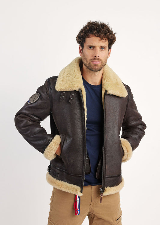 Blouson en cuir MISTRAL QUEENSTOWN
