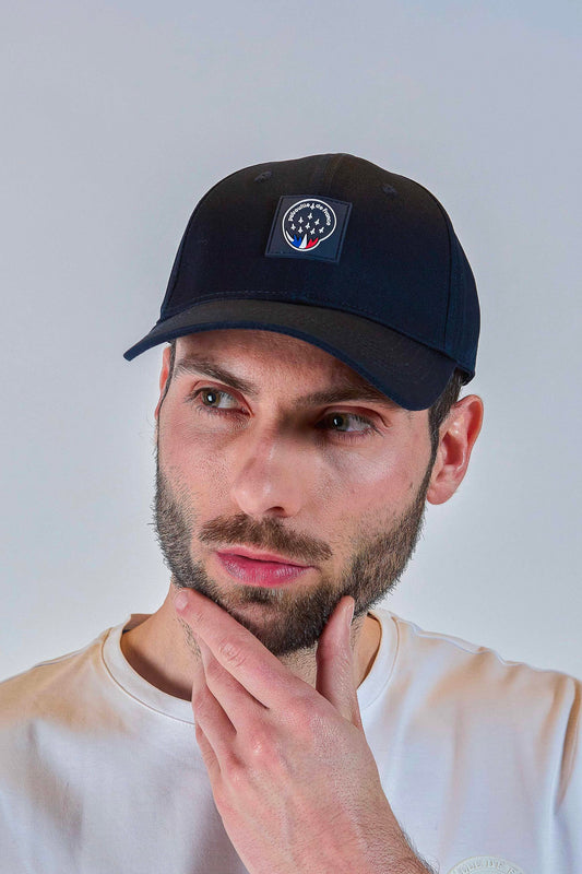 Casquette bleu marine NATION FLY
