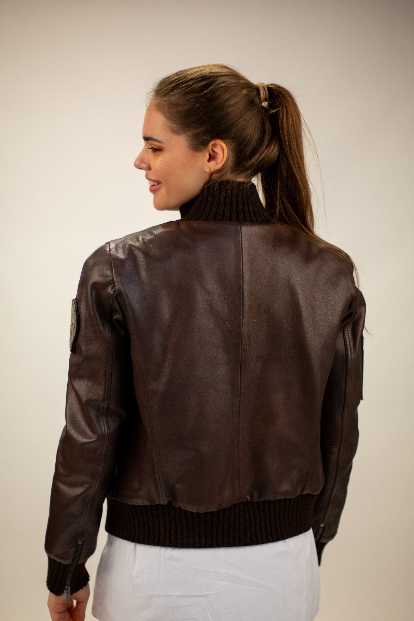 Blouson en cuir SIXTY ALPHA