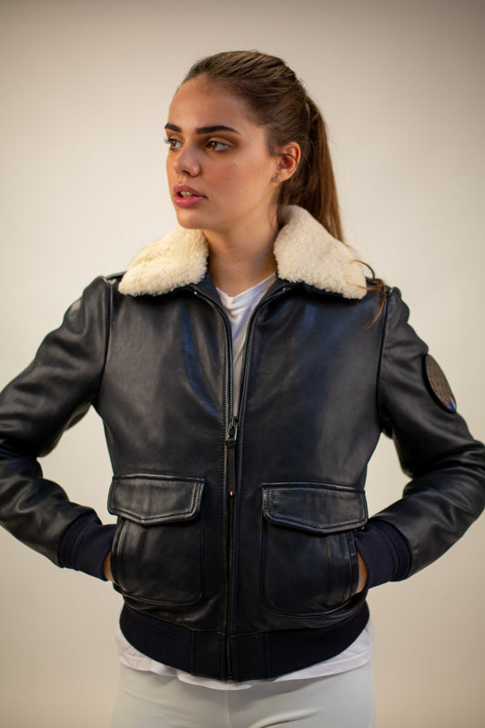 Blouson en cuir TODD ALPHA
