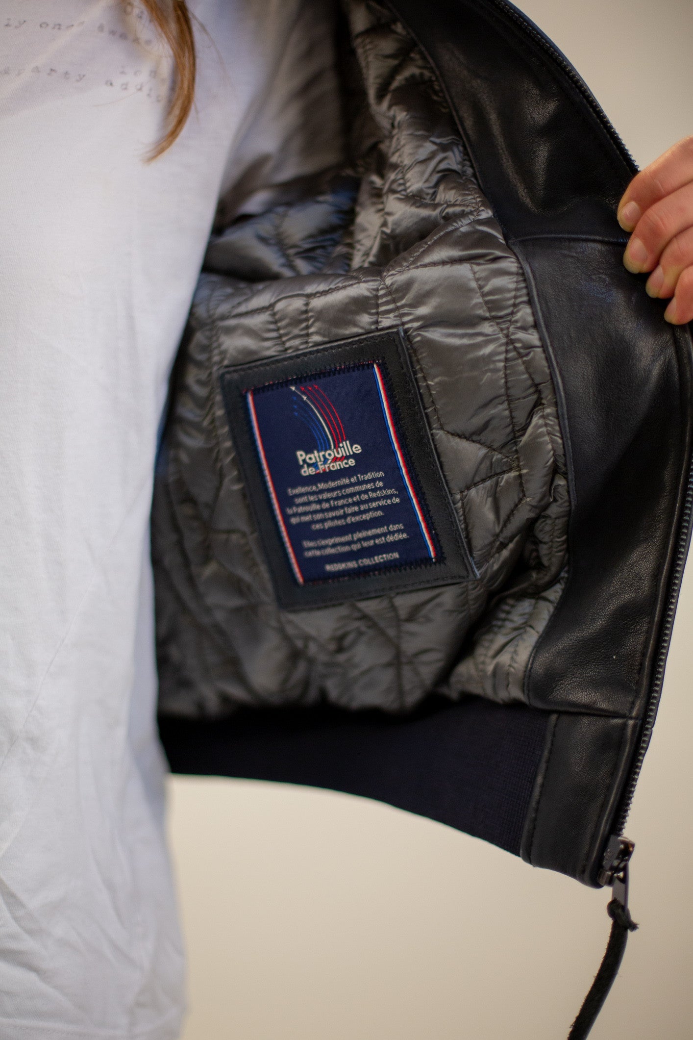 Blouson en cuir TODD ALPHA