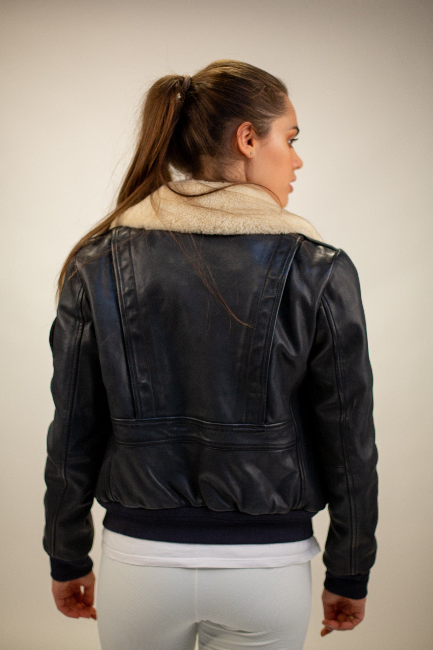 Blouson en cuir TODD ALPHA