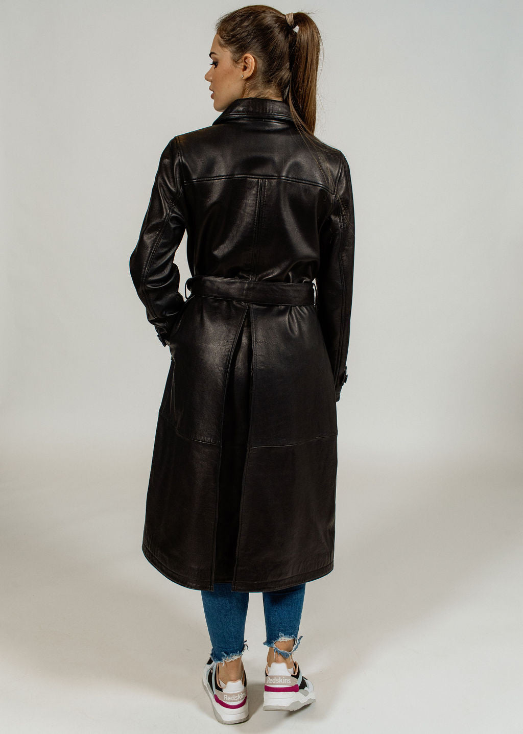 TRENCH EN Cuir LUCIA ZELAND