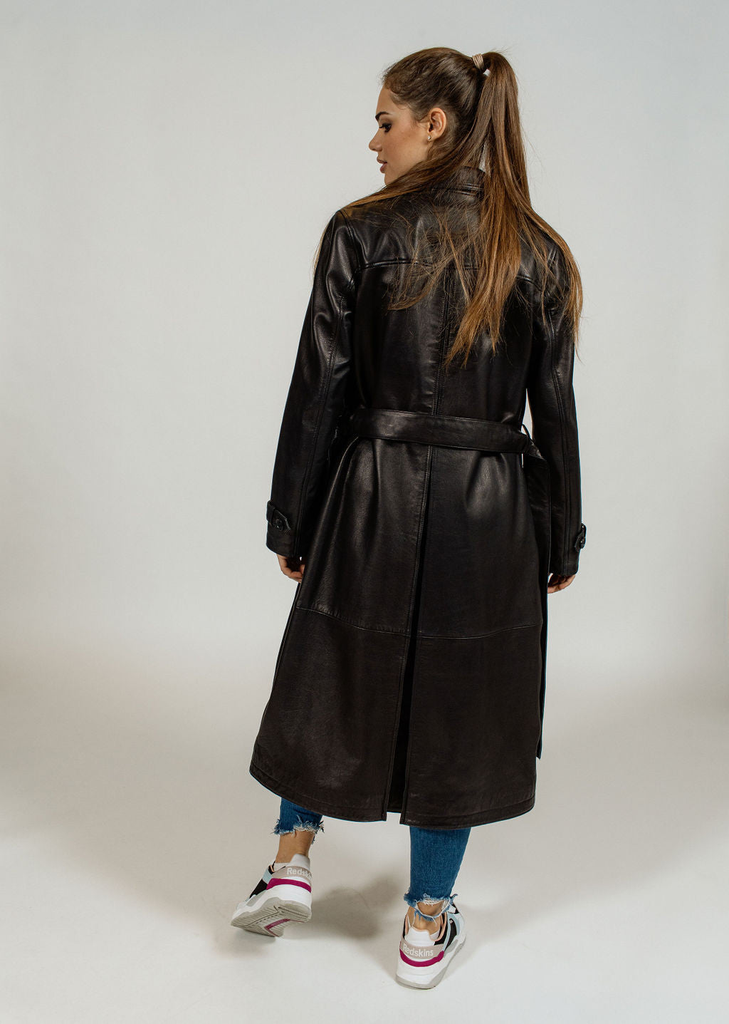 TRENCH EN Cuir LUCIA ZELAND
