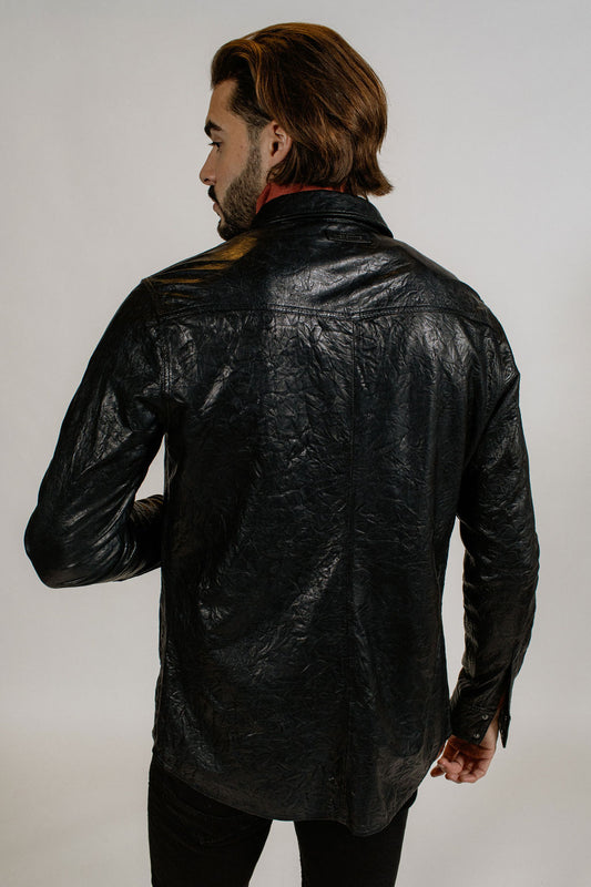 Chemise ML EN CUIR SKIN MILAO
