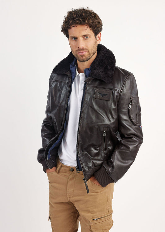 Cuir marron RAFAL YCON