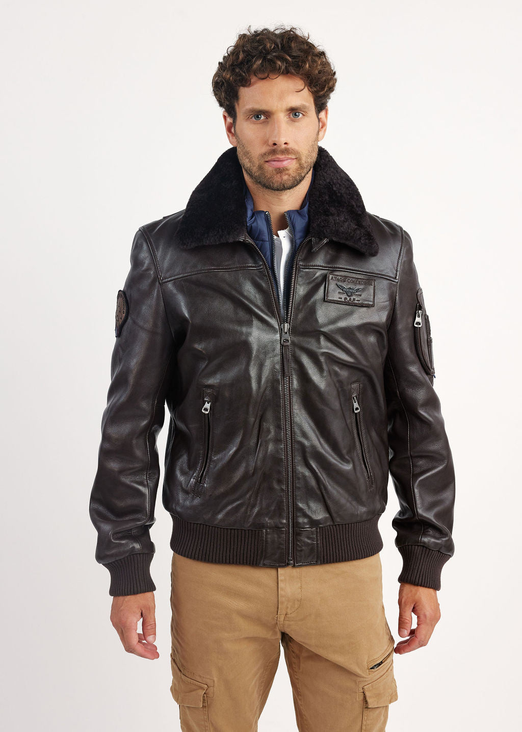 Cuir marron RAFAL YCON
