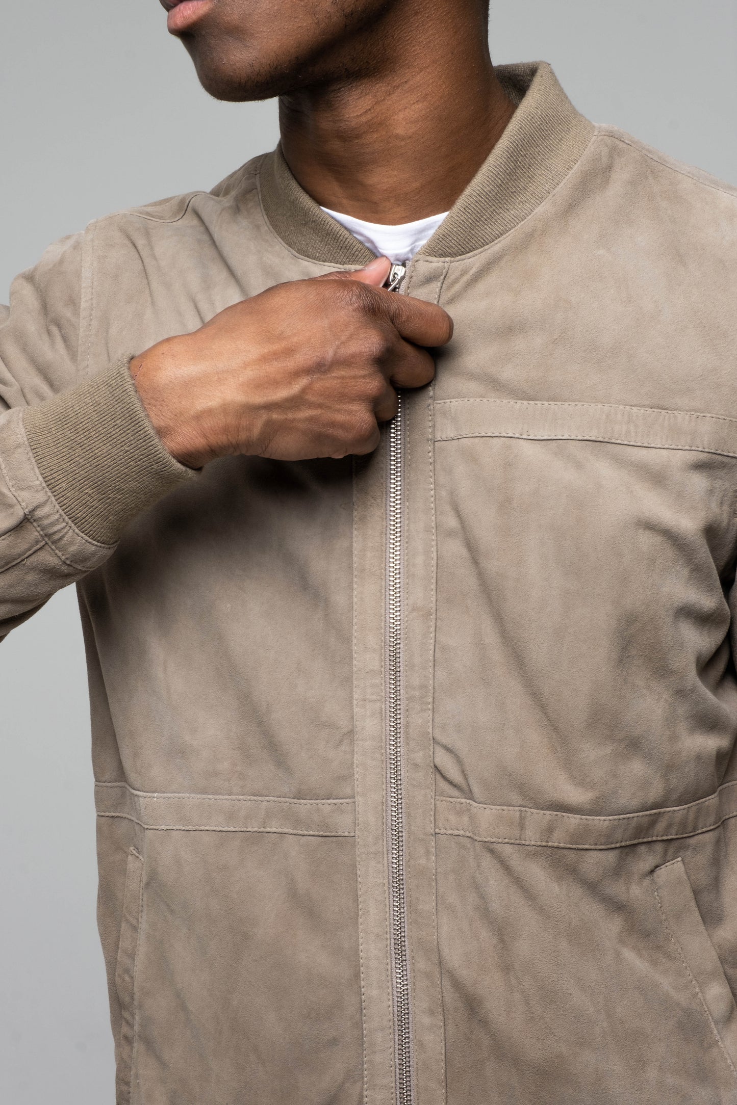 Blouson en cuir BOWER3 AFRICAN