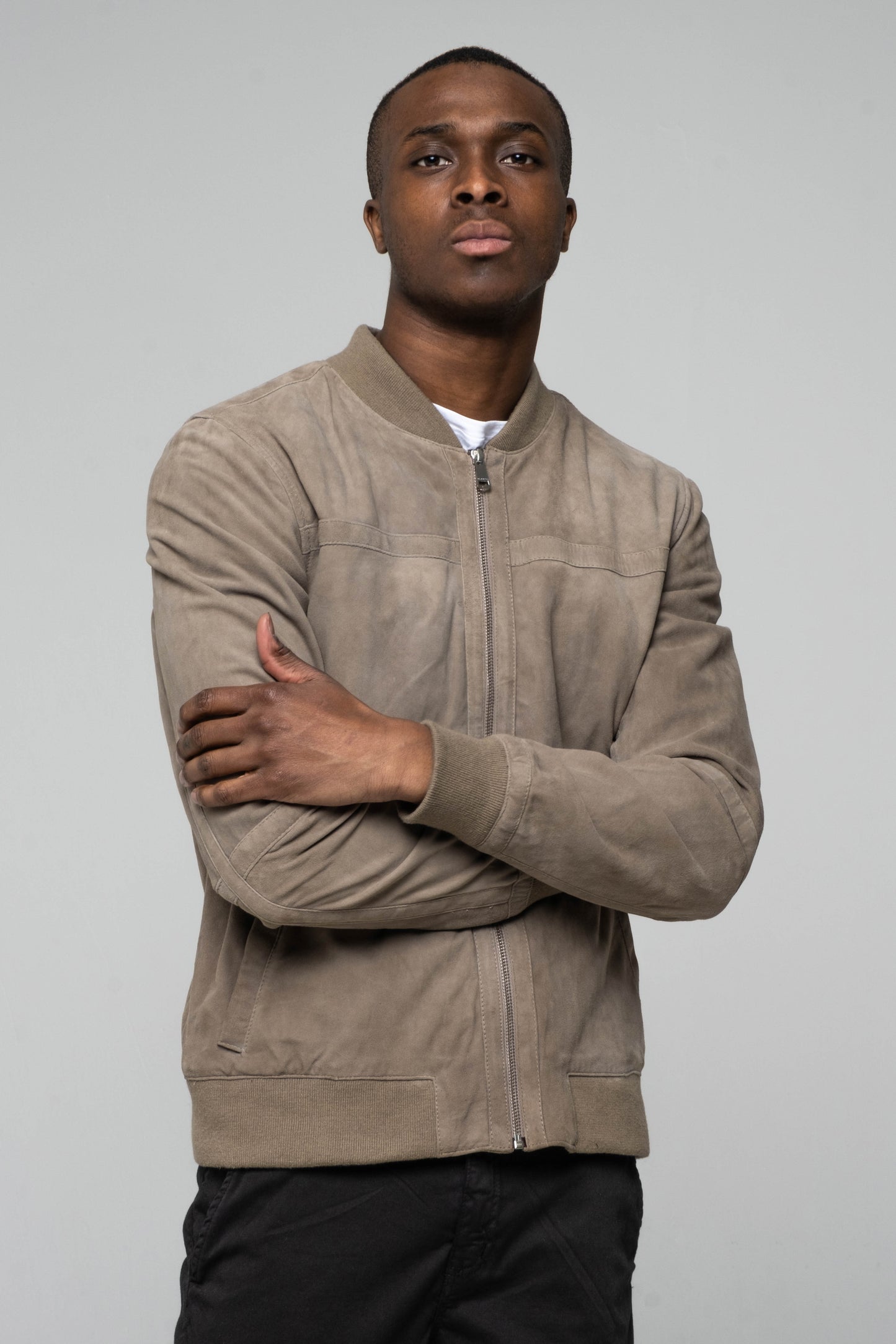 Blouson en cuir BOWER3 AFRICAN