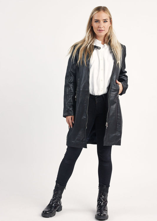 Trench en cuir BRANDY PALOMA