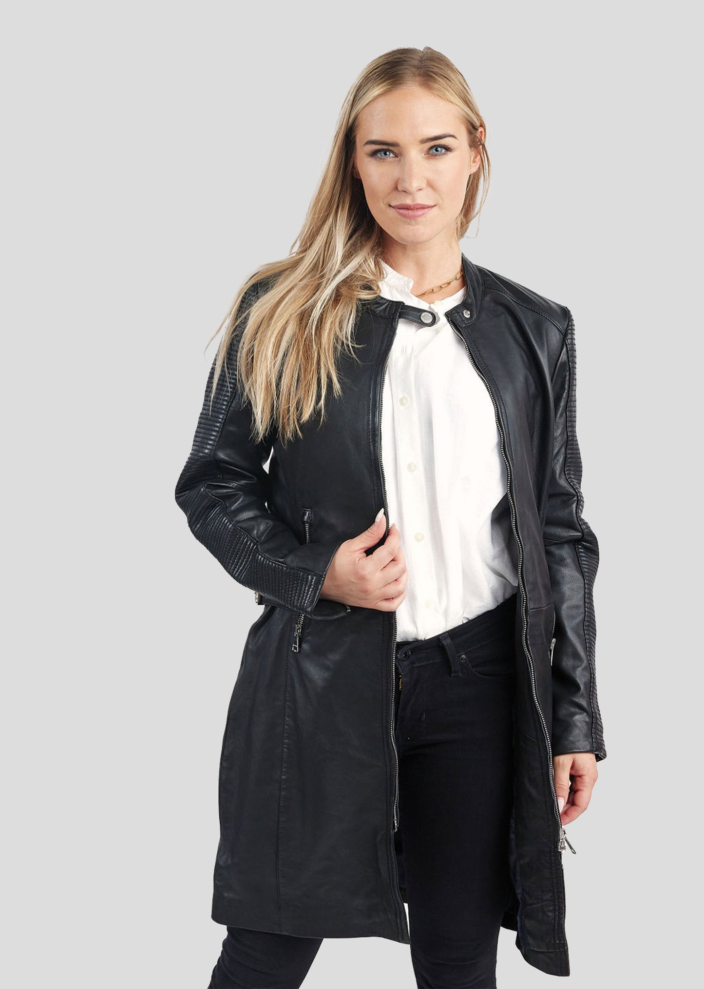 Trench en cuir BRANDY PALOMA