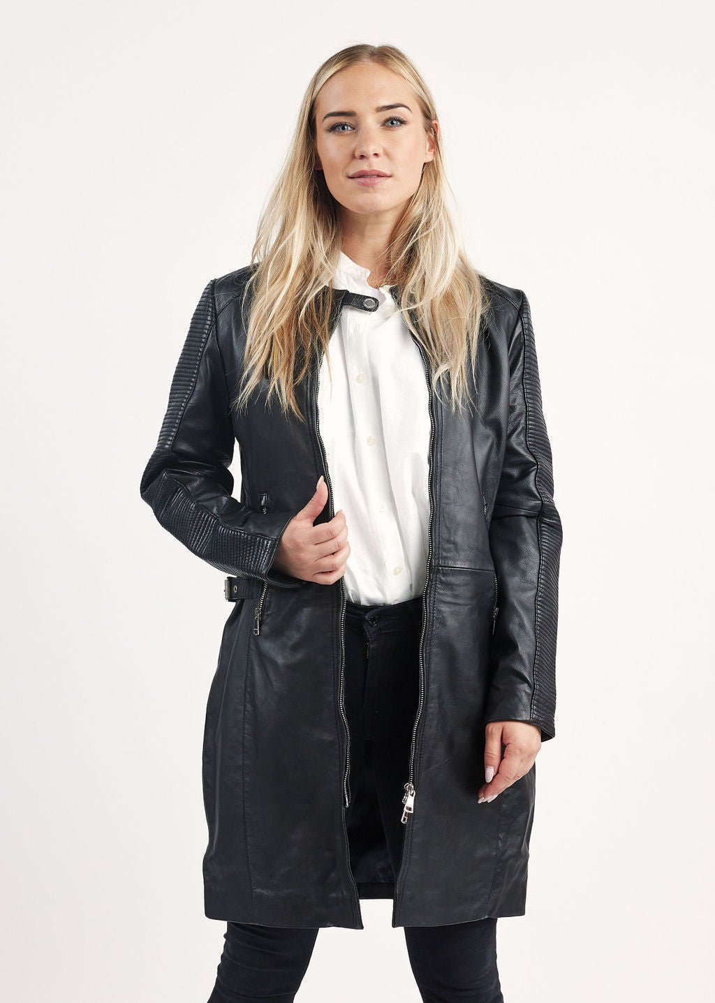 Trench en cuir BRANDY PALOMA