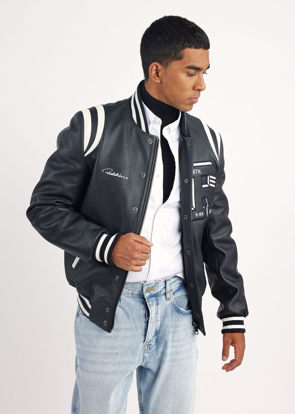 Blouson en cuir CAMPUS COLOMBIA