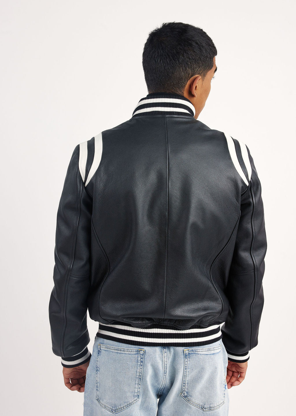 Blouson en cuir CAMPUS COLOMBIA