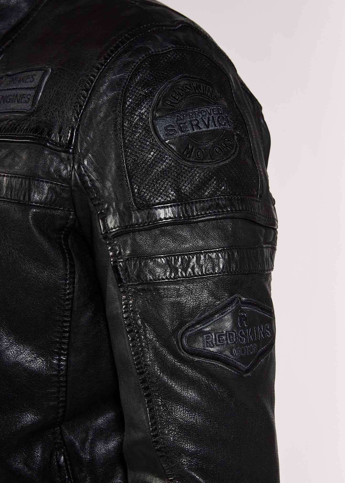 Veste en cuir CROSS BARCELONA