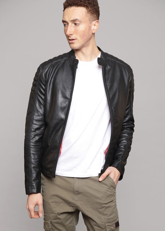 Veste en cuir DILECTA2 STONER