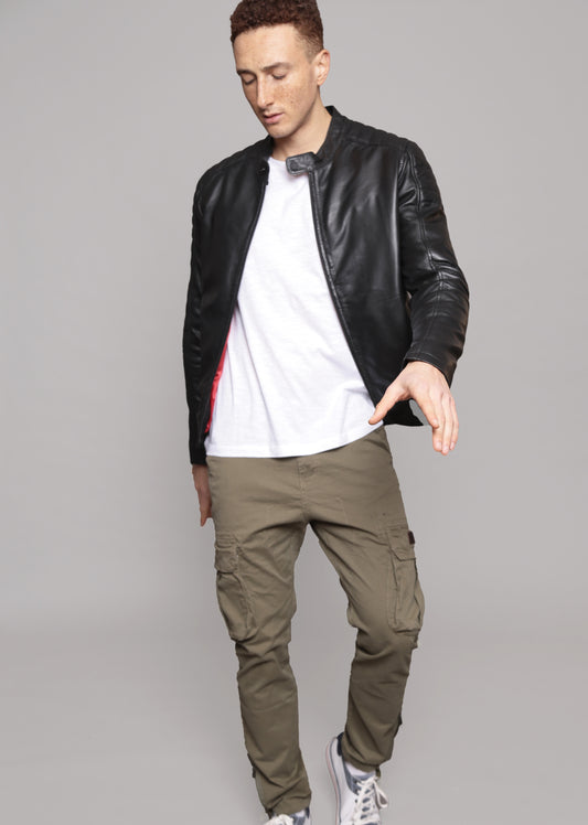 Veste en cuir DILECTA2 STONER
