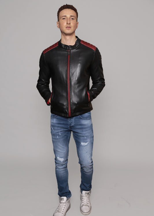 Veste en cuir DILECTA2 STONER