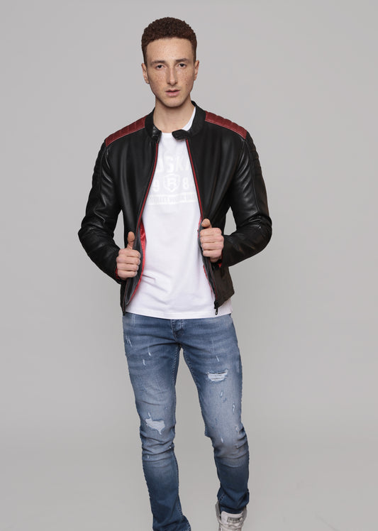 Veste en cuir DILECTA2 STONER