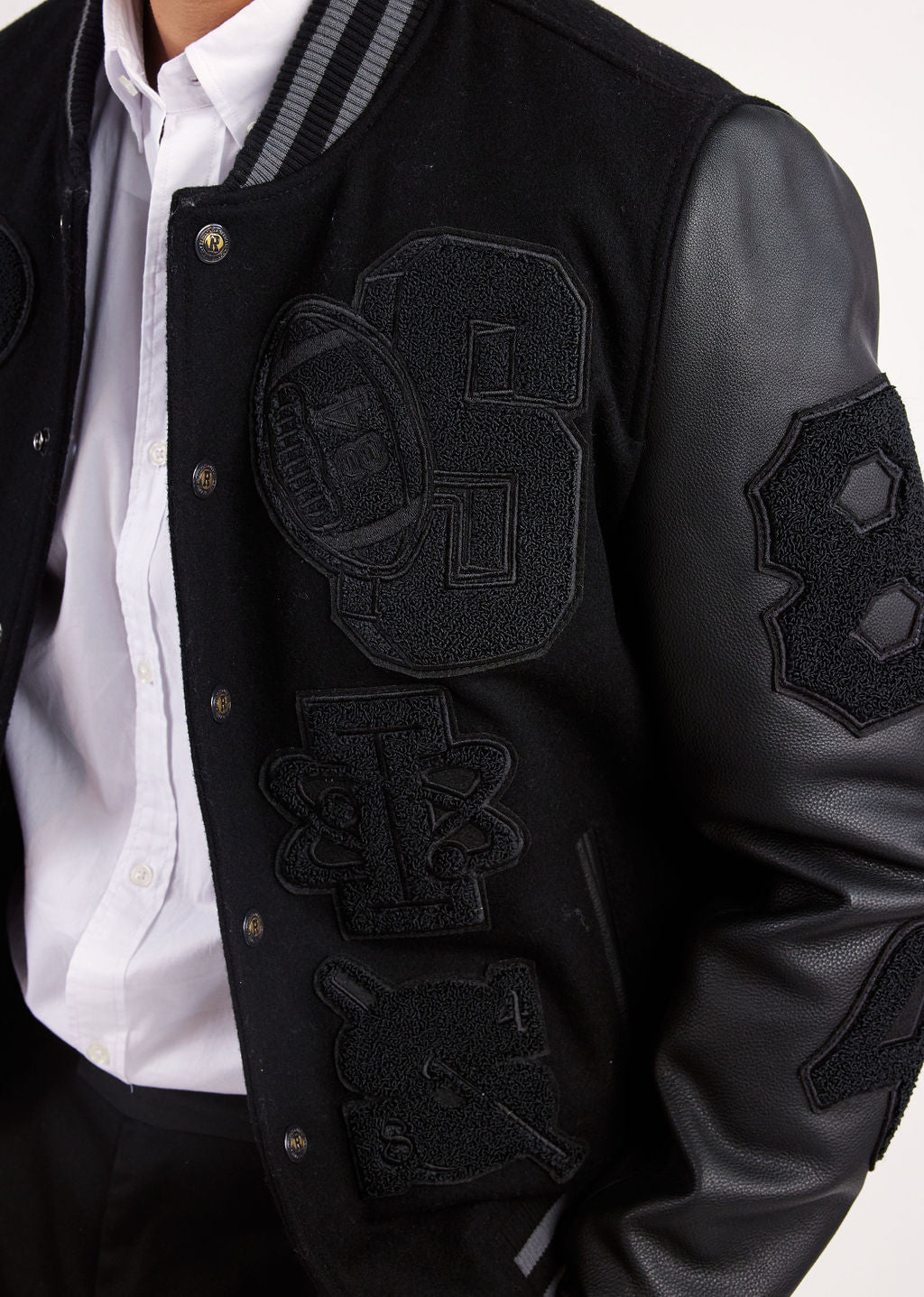 Blouson en cuir HARVARD HATCH