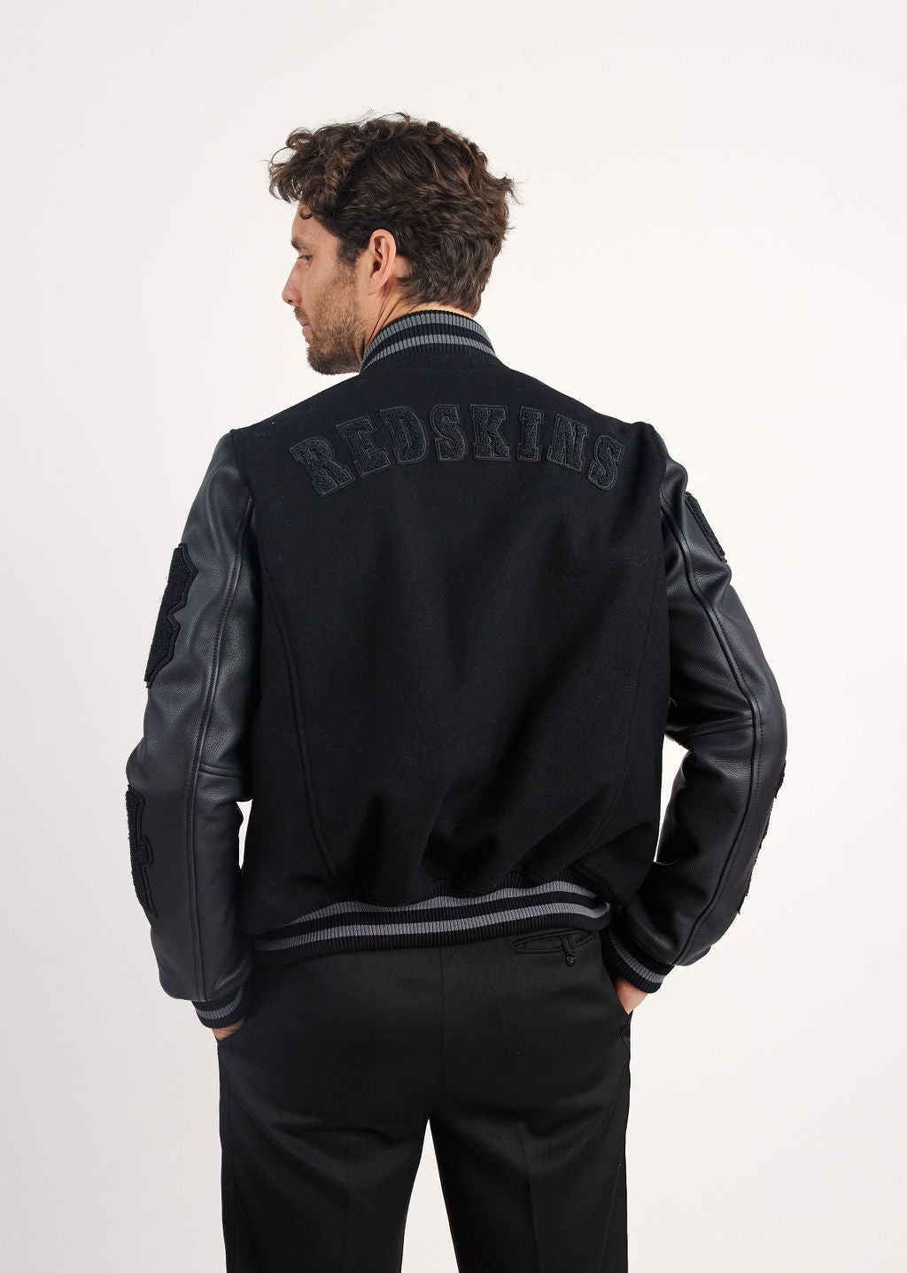 Blouson en cuir HARVARD HATCH