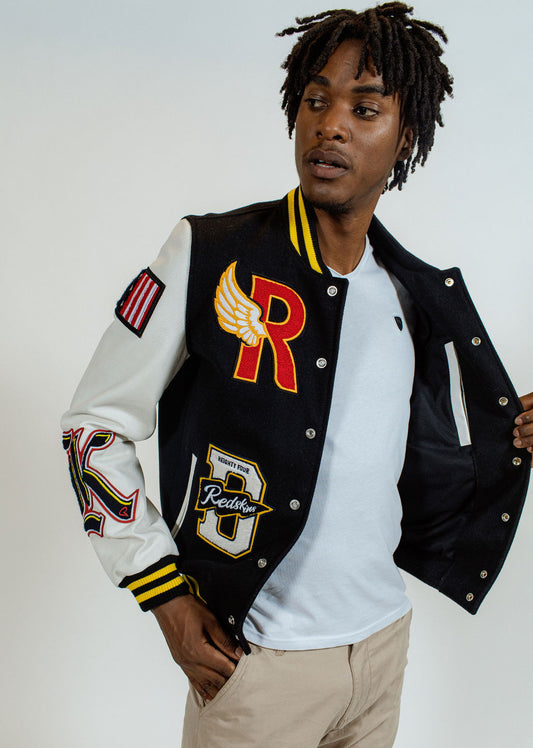 Blouson en cuir HARVARD HATCH