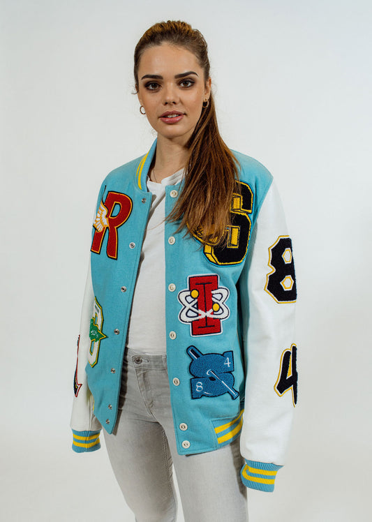 Blouson en cuir HARVARD HATCH