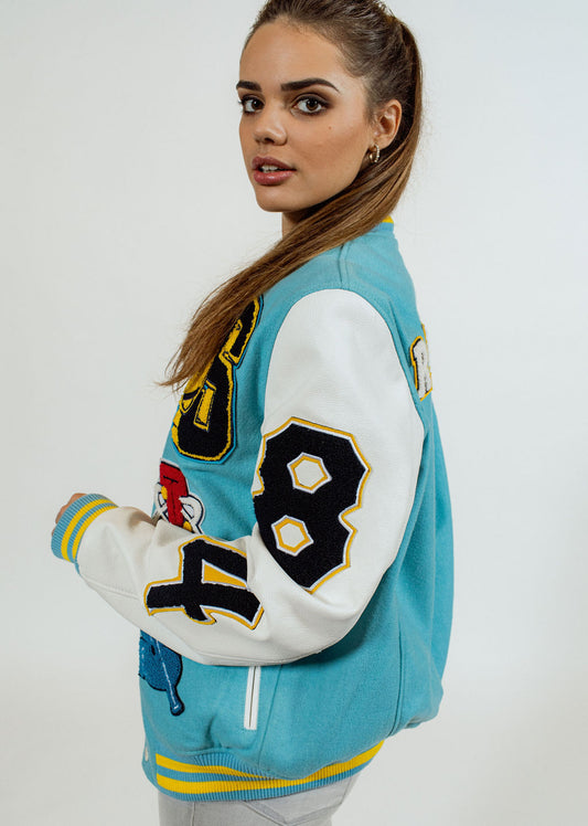 Blouson en cuir HARVARD HATCH