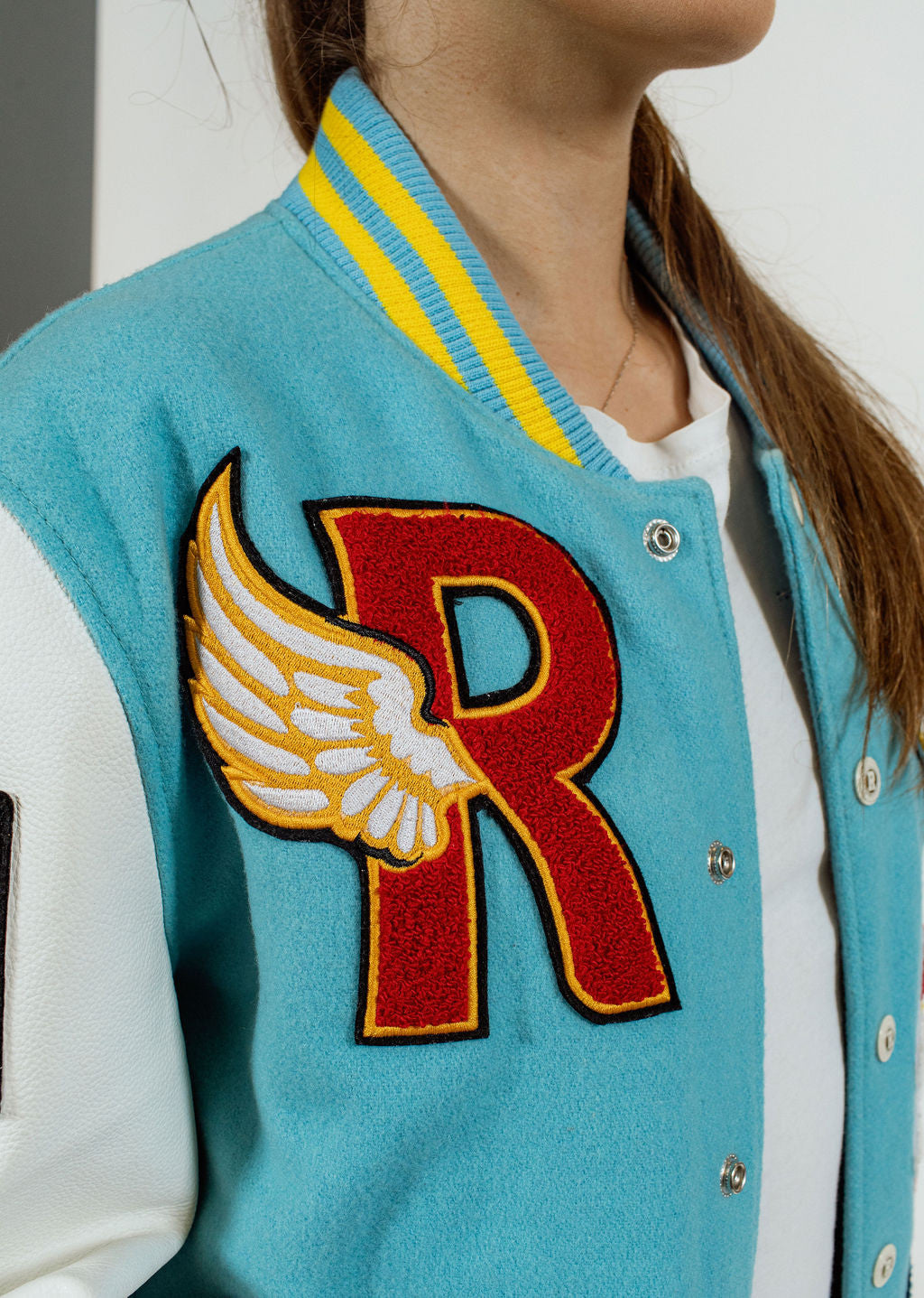 Blouson en cuir HARVARD HATCH