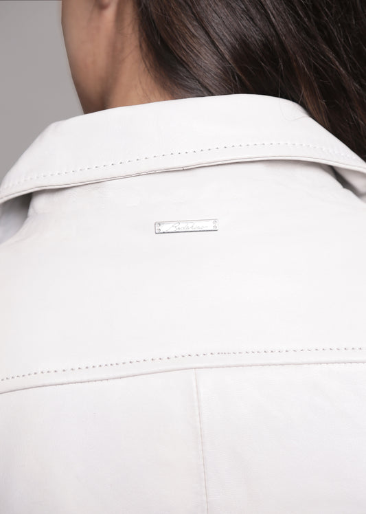 Veste en cuir JUTTA TRIPWAY