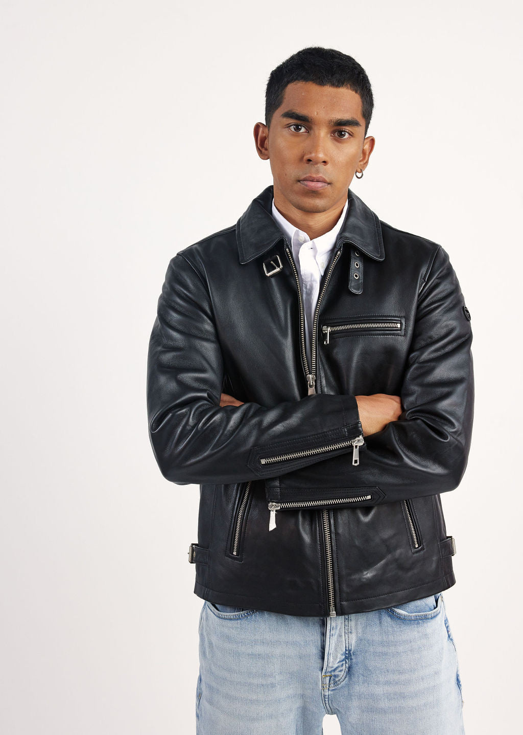 Veste en cuir RIDER2 STONER