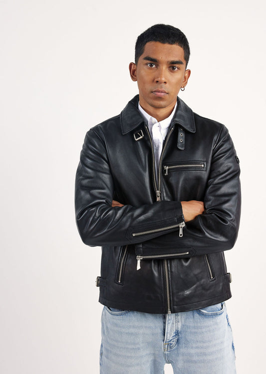 Veste en cuir RIDER2 STONER