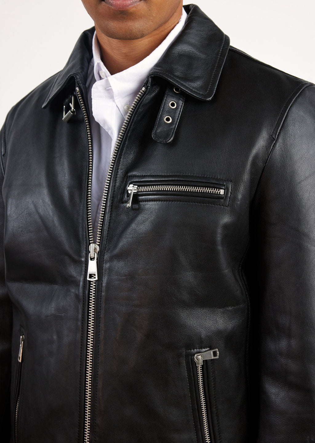 Veste en cuir RIDER2 STONER