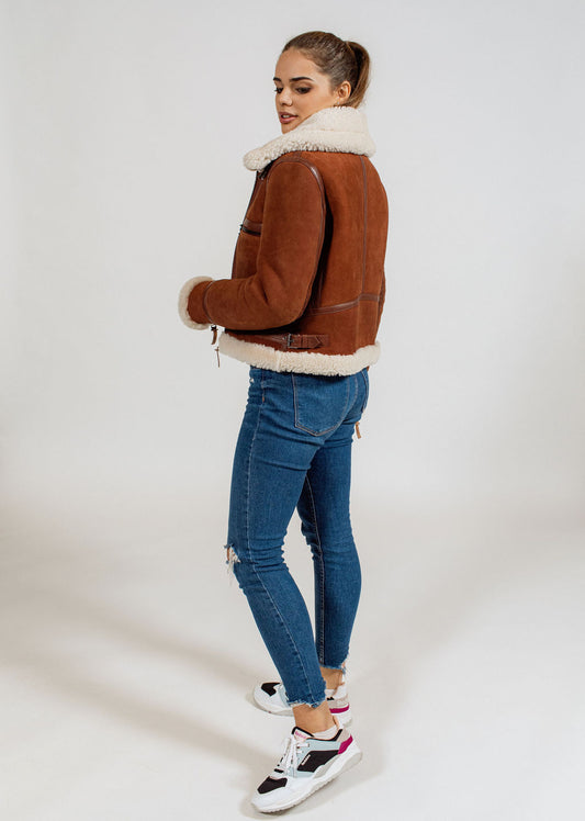 Veste en cuir RUBIS COUT