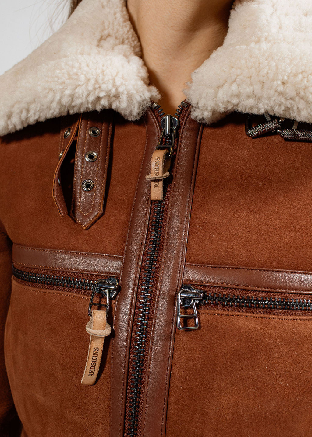 Veste en cuir RUBIS COUT
