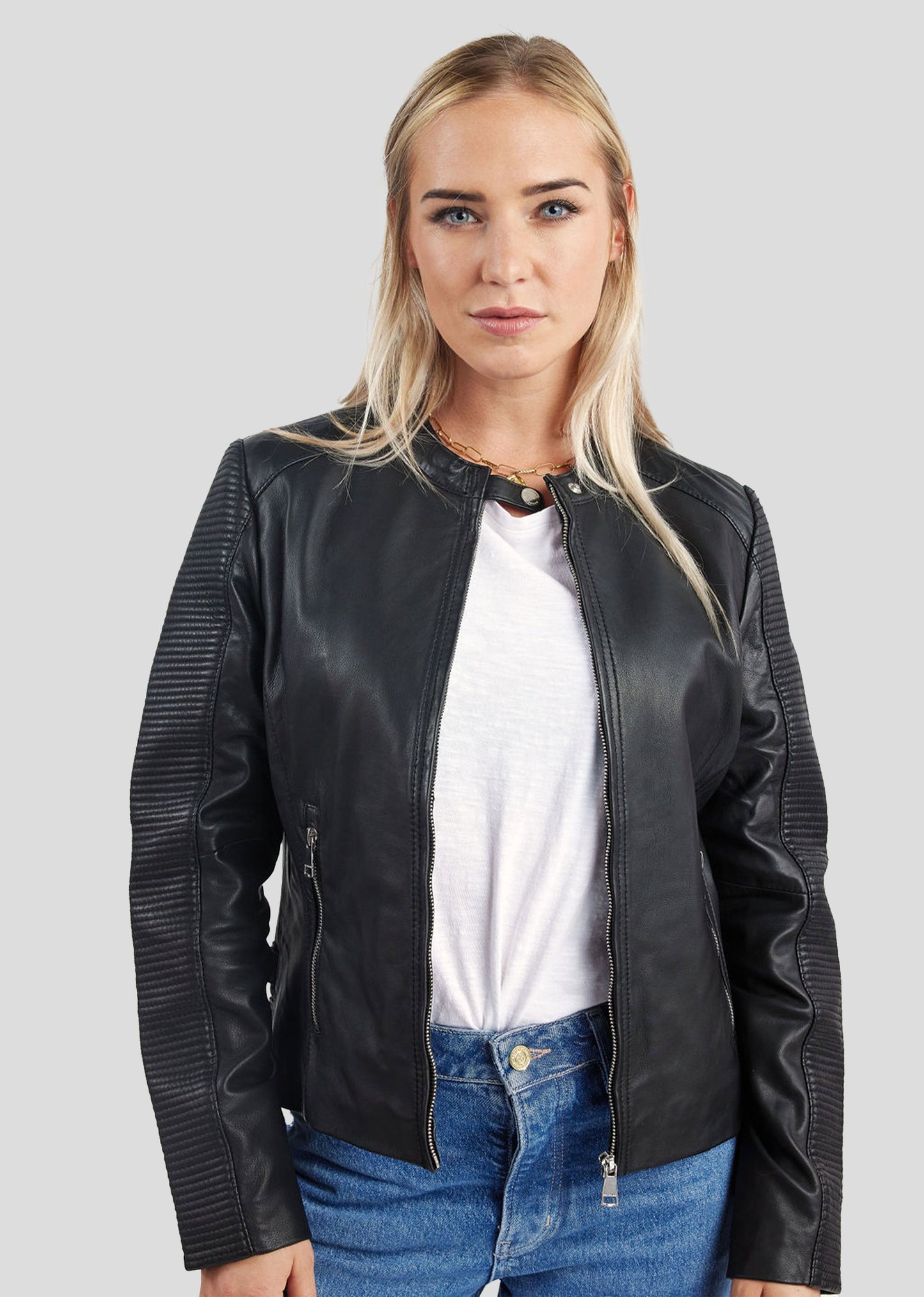 Veste en cuir TRACY PALOMA
