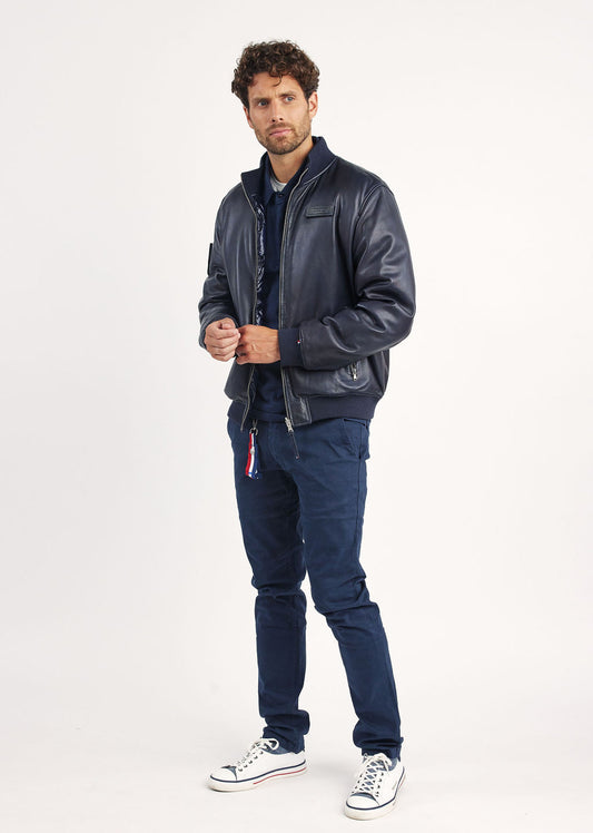 Blouson cuir DEREK REVERSE