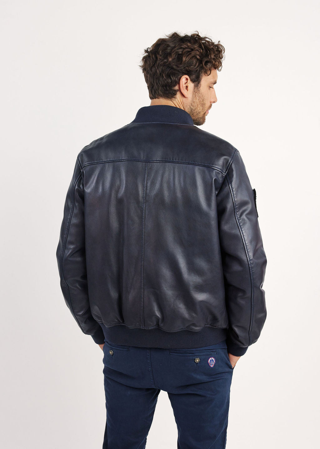 Blouson cuir DEREK REVERSE