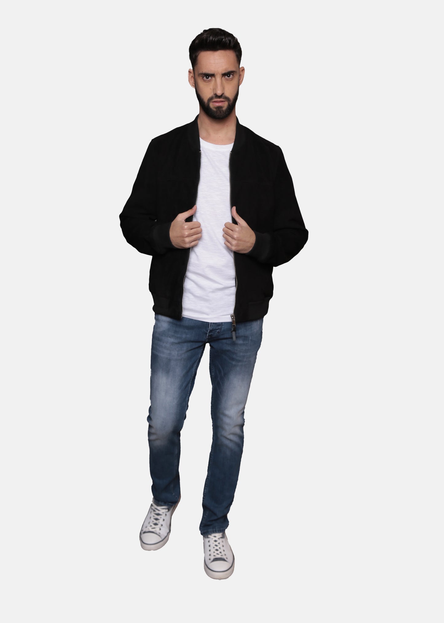 Blouson en cuir BOWER 2 AFRICAN