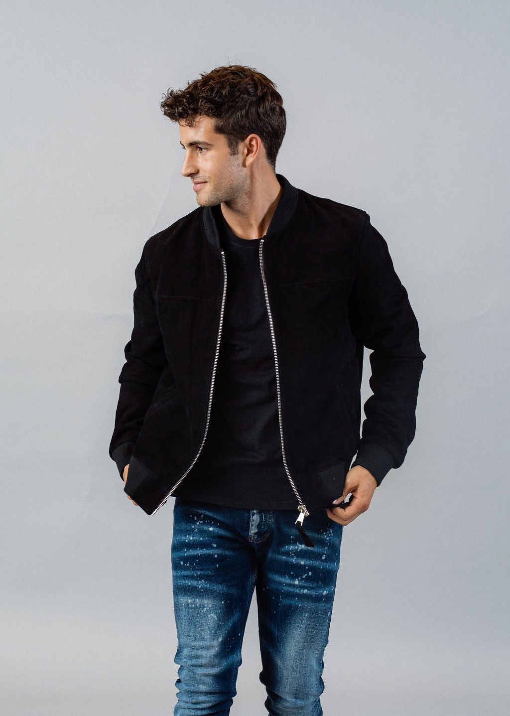 Blouson en cuir BOWER 2 AFRICAN